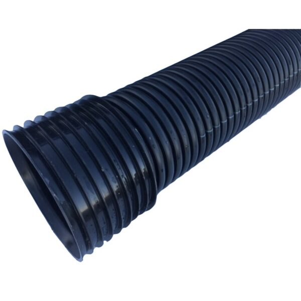 Dräneringsrör PP OD 110mm L-6m med muff SN8 220gr slits