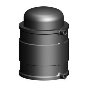 Elsvets ändhuv 50 mm SDR11