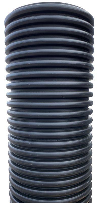 Dagvattenbrunn 455 L-3000mm, Svart utan hål
