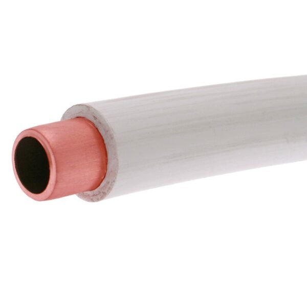 Plastisolerade kopparrör 12X1,0mm L=5 m, EN1057-R220
