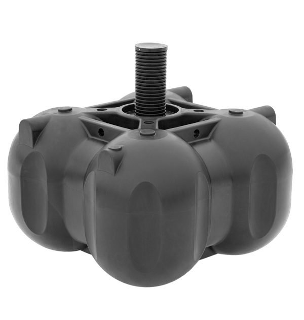 Slutentank 5500 inkl. Ø560 stos/lock (stos svetsad mot tank)